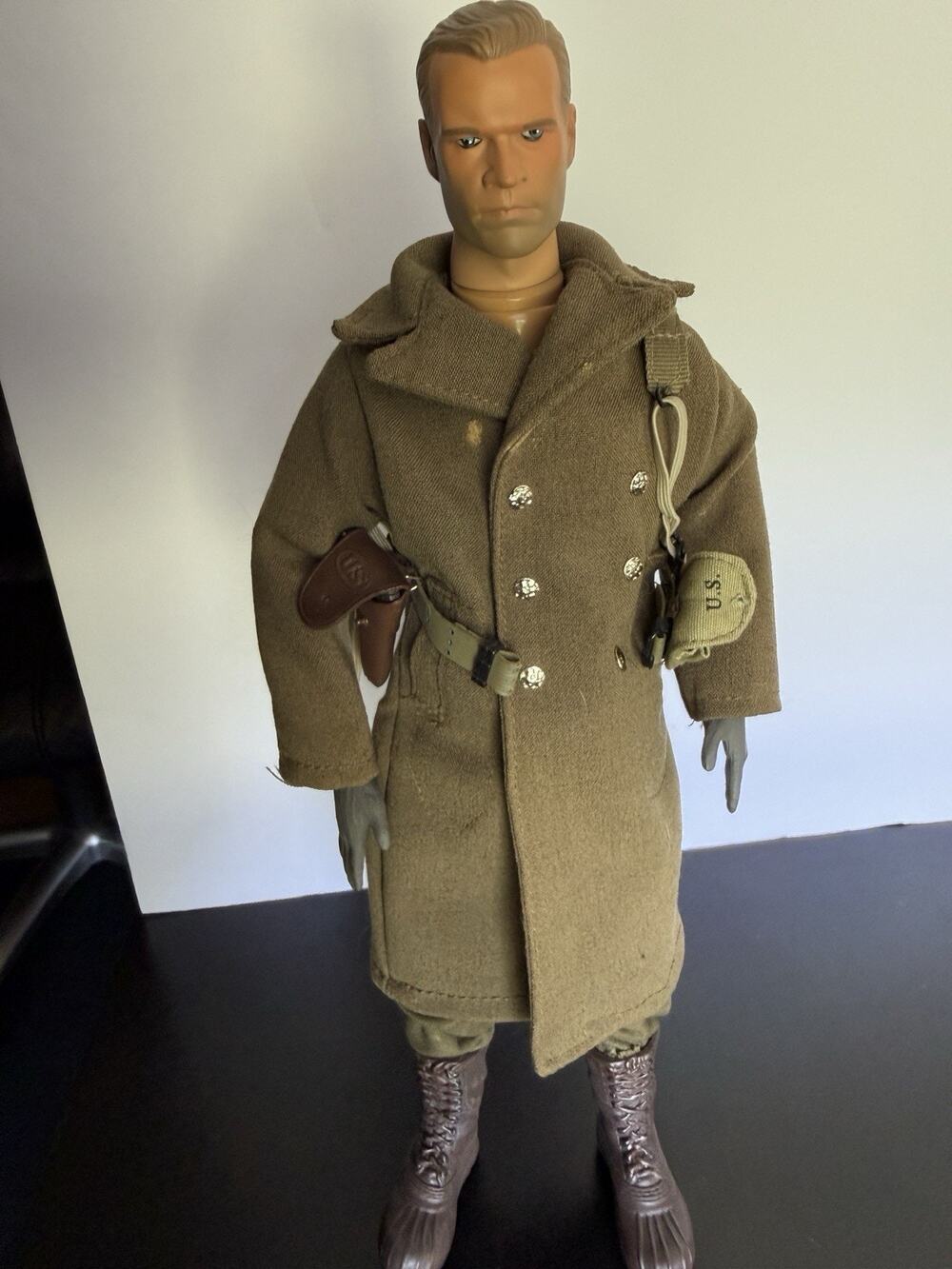 21st Century Toys Ultimate Soldier WWII US Army 12” Action Figure w/ Gear Loose